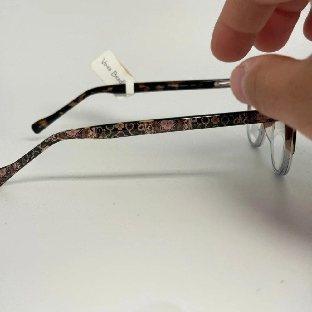 Vera Bradley Tamara Readers +1.50 Mahogany Medallion Tortoise Round Eyeglasses